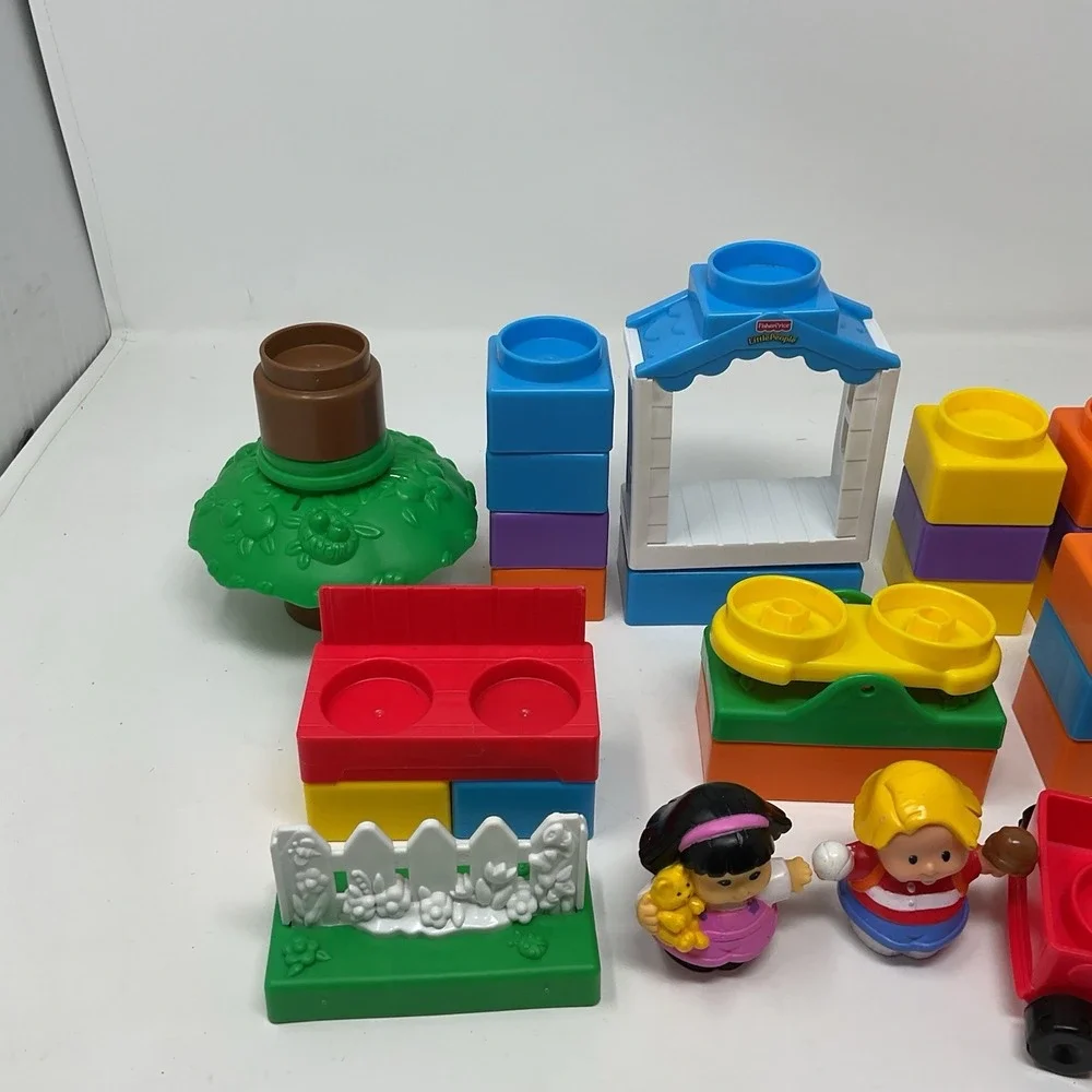 Fisher Price Little People Builders Build N Fun Playground Box Target Toy Blocks